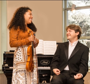 Duo Patrica en Sanders (viool en piano)